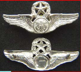 Military Insignia, balloon, Antique Militeria, Sterling wings 